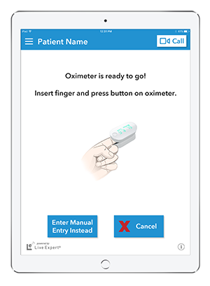 LE Mobility Home Healthcare iPad Pulse Oximeter 300x409